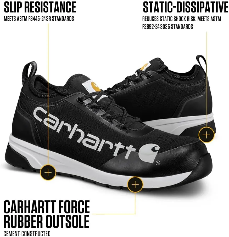 Carhartt Men's Force 3-Inch SD Soft Toe Work Sneaker