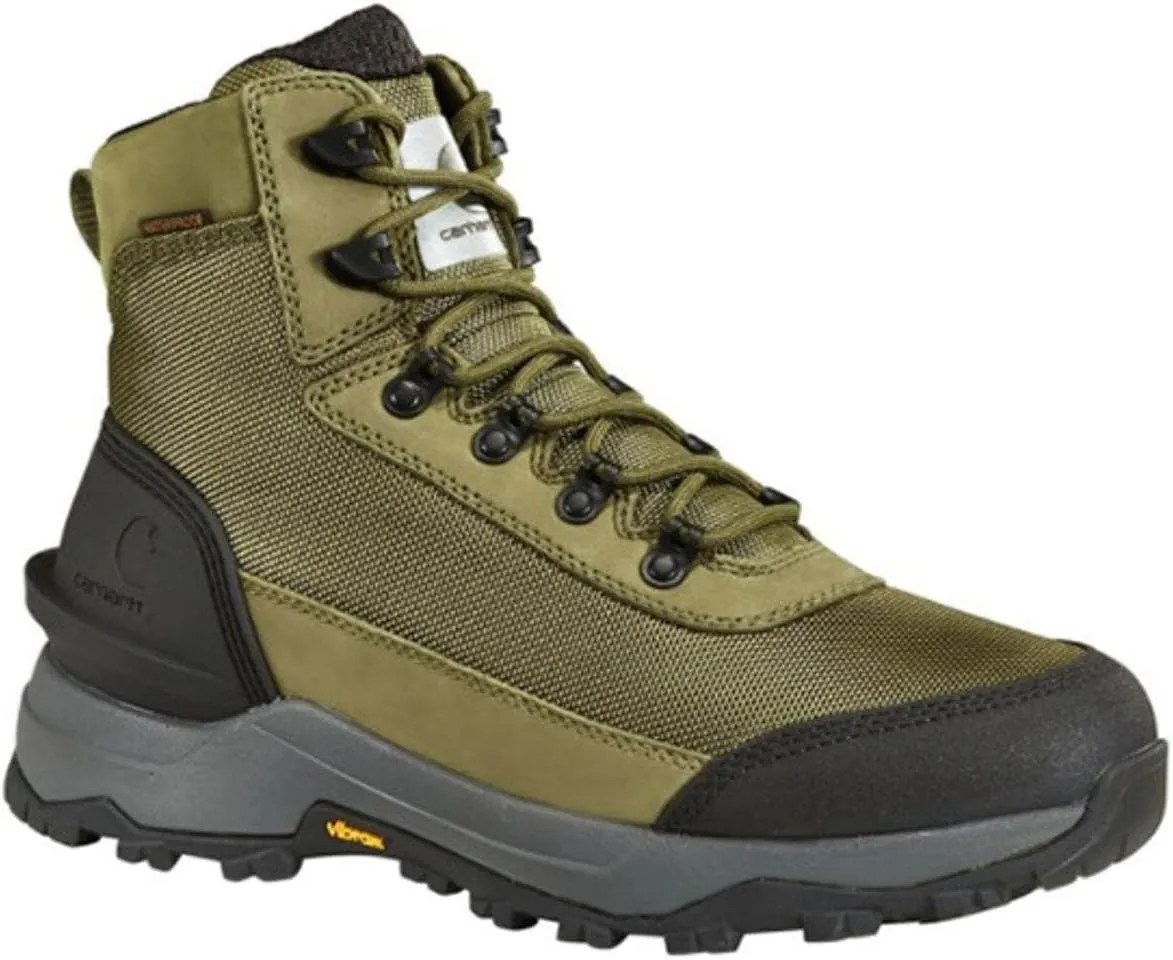 Carhartt Men's Outdoor Hike Waterproof 6" Soft Toe Hiker Boot
