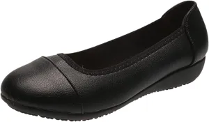 Flat Shoes for Women Dressy Comfortable Ballet Flats Round Toe Slip on Shoes Work Office Shoes Dress Flats