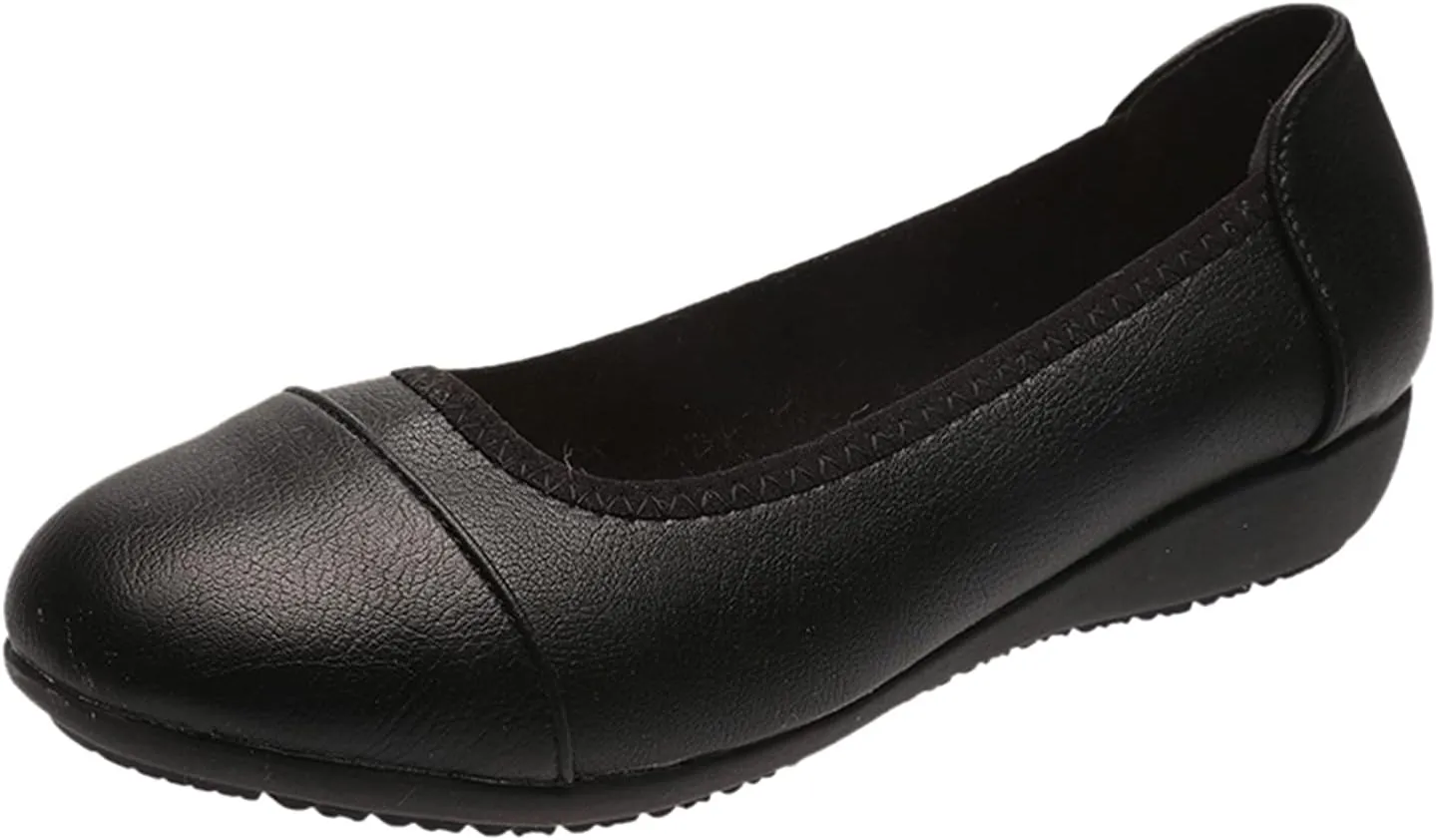 Flat Shoes for Women Dressy Comfortable Ballet Flats Round Toe Slip on Shoes Work Office Shoes Dress Flats