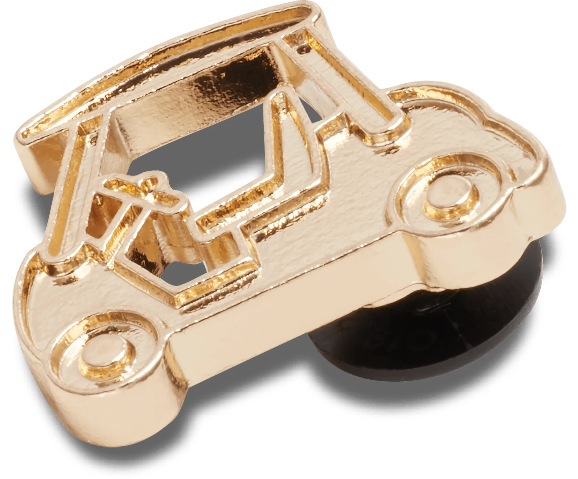 Gold Golf Cart