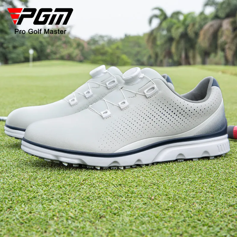 Men's Golf Anti Skid Knob Waterproof Golf Shoes