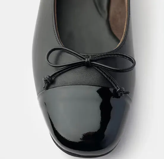 Paul Green F27 Soft Black Ballerina