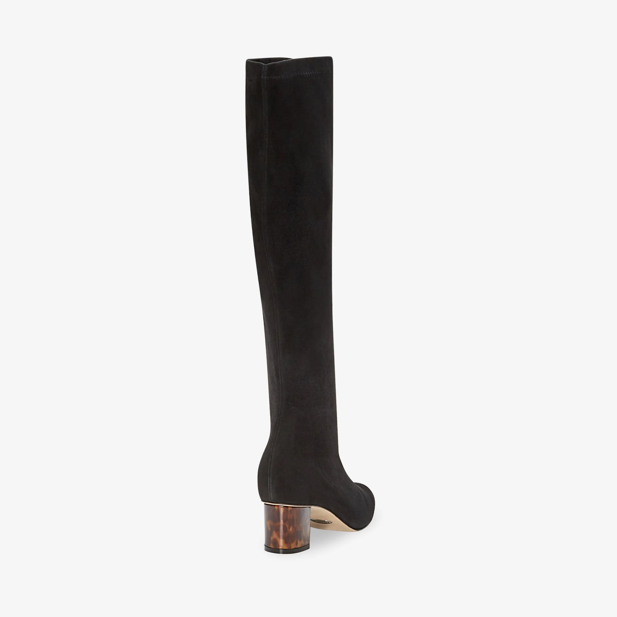 Sarah Flint Alexandra 50 Boot :: Black Stretch Suede