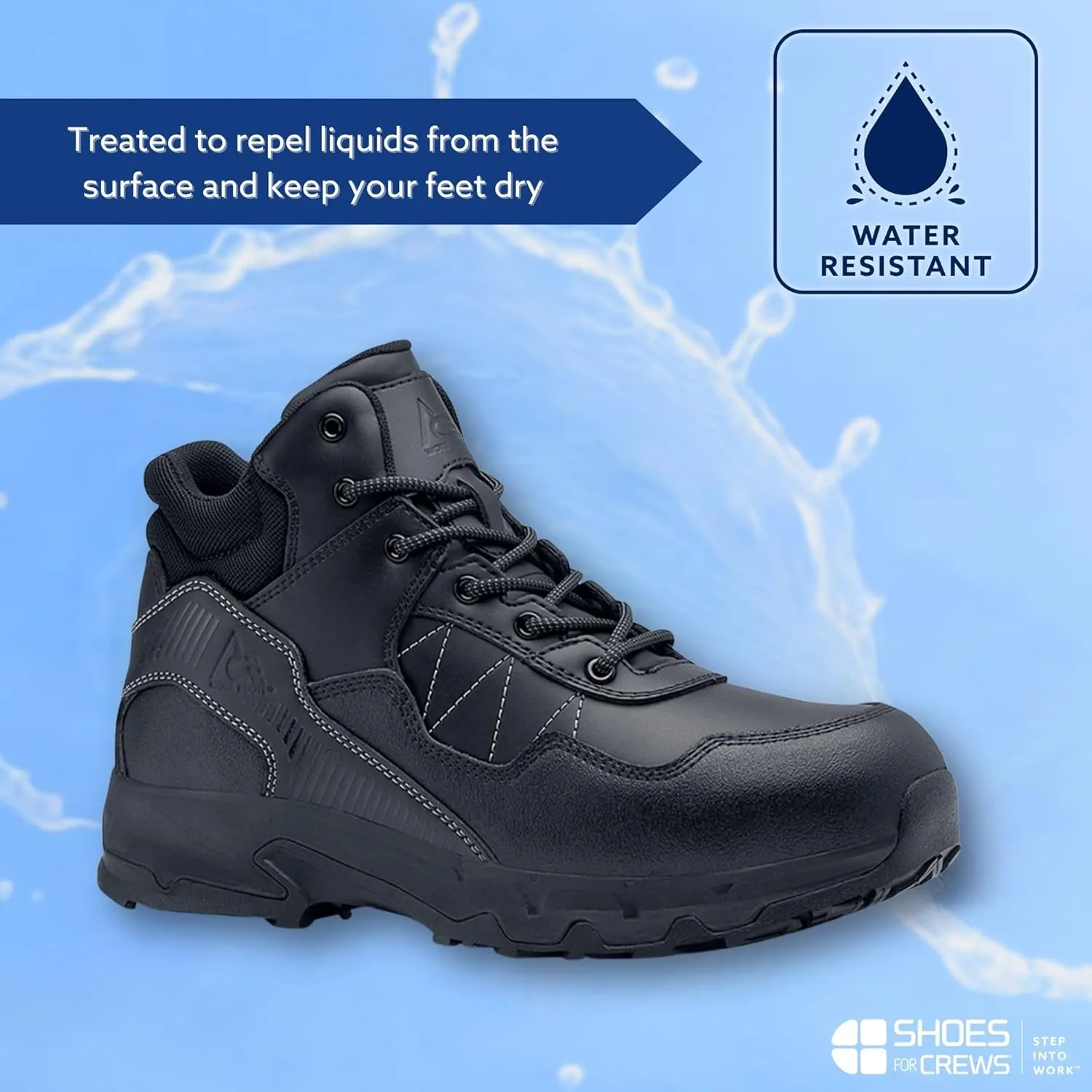 Shoes for Crews Men's Piston Soft Toe Sneaker