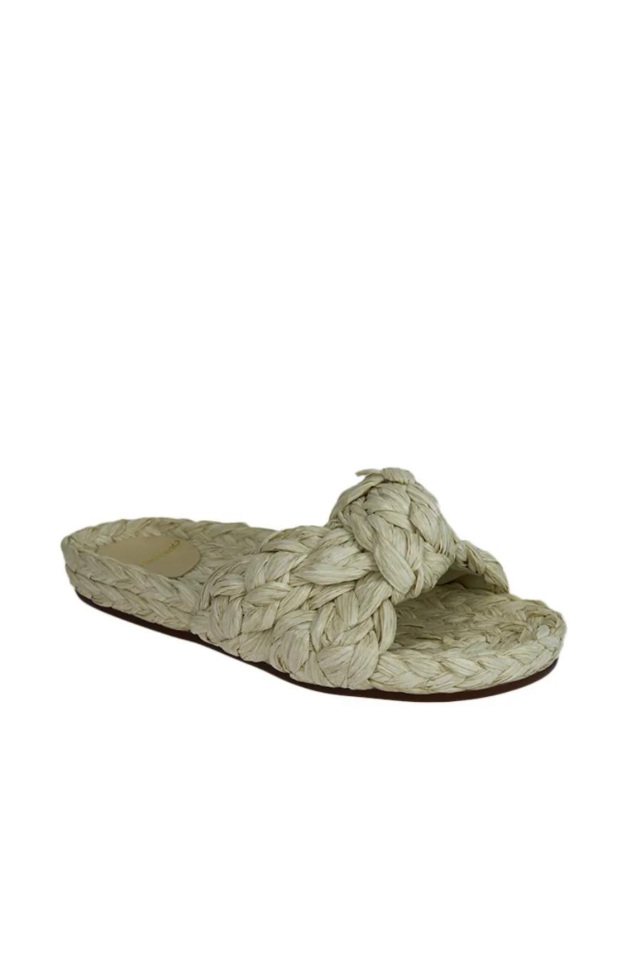 Tango Raffia Slide Snow
