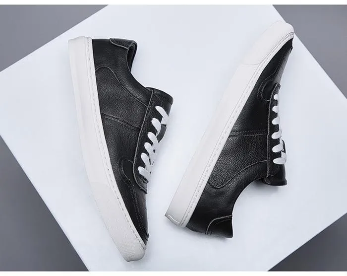 West Louis Breathable Casual Leather Sneakers