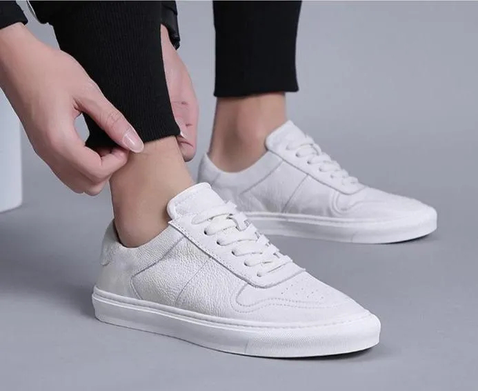 West Louis Breathable Casual Leather Sneakers