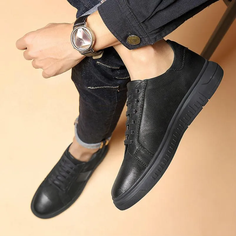 West Louis Fashion Leather Breathable Sneakers