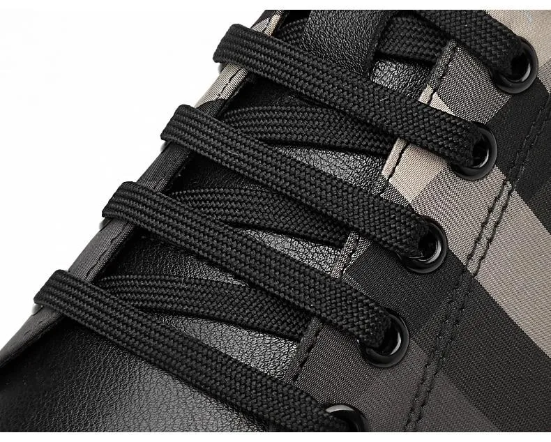 West Louis Leather Comfotable Flat Sneakers