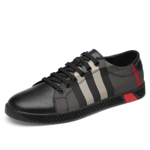 West Louis Leather Comfotable Flat Sneakers